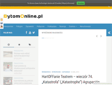 Tablet Screenshot of bytomonline.pl